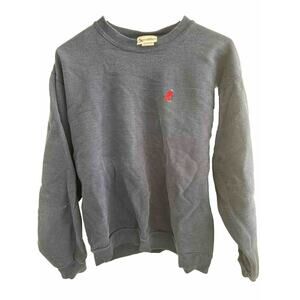 VTG Walt Disney World SZ Small Mickey Red Logo On Navy Sweatshirt